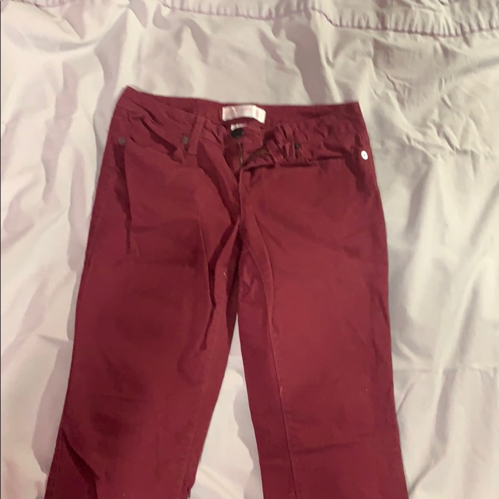 Maroon size 9 pants